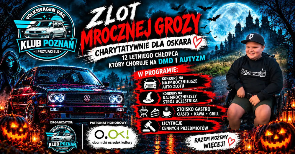 Zlot / Spot – Zlot Mrocznej Grozy Charytatywnie dla Oskara